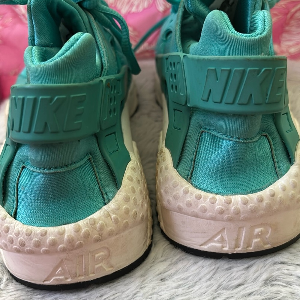 Teal and White Sneakers